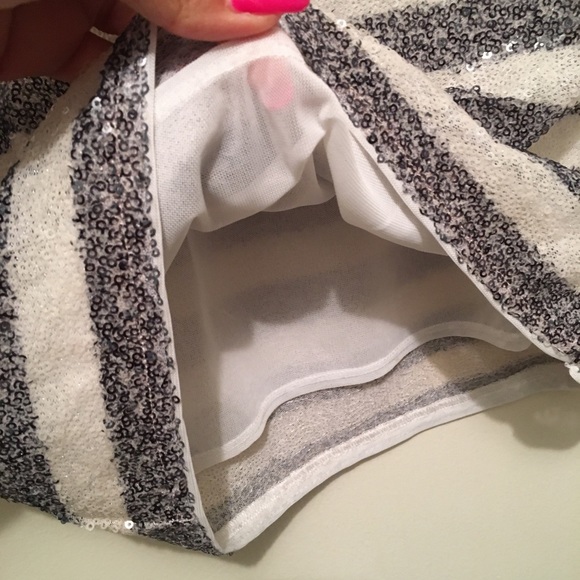 NWT RACHEL ROY SEQUIN SKIRT - Picture 5 of 6